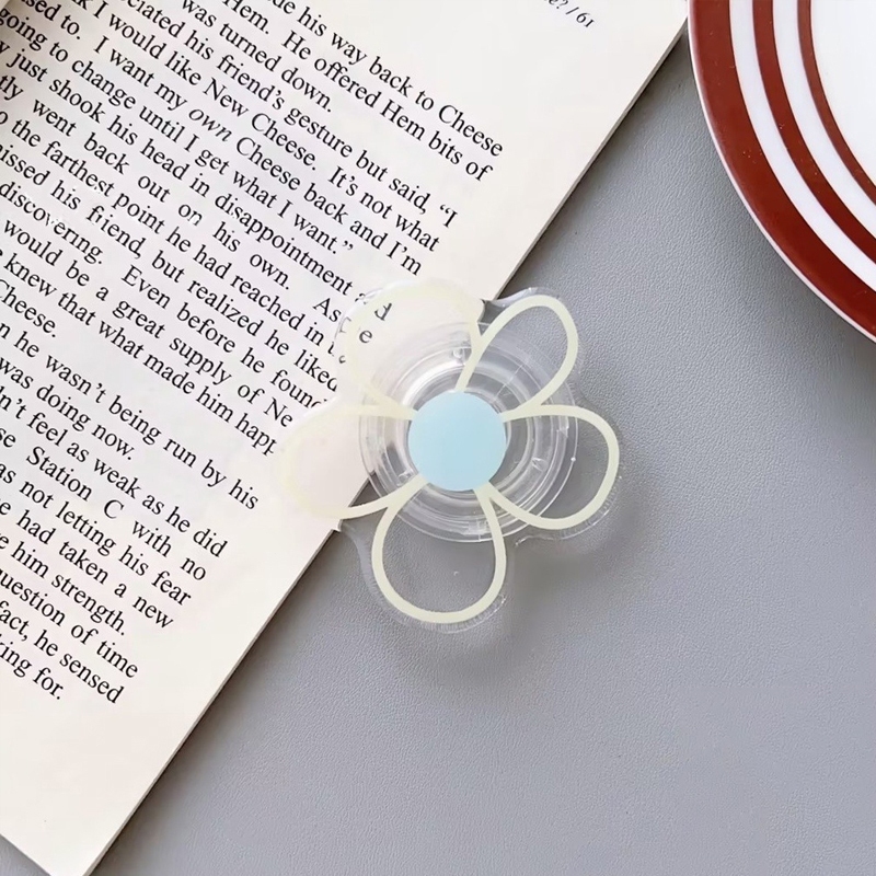 Stand Holder hp Transparan Kupu-kupu Warna Permen Phone Holeder