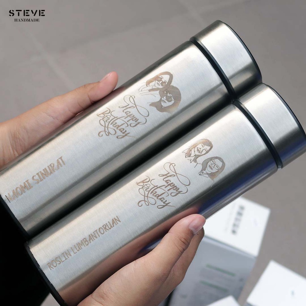 Botol minum stainless termos vacuum tumbler travel mug TM0301 Custom