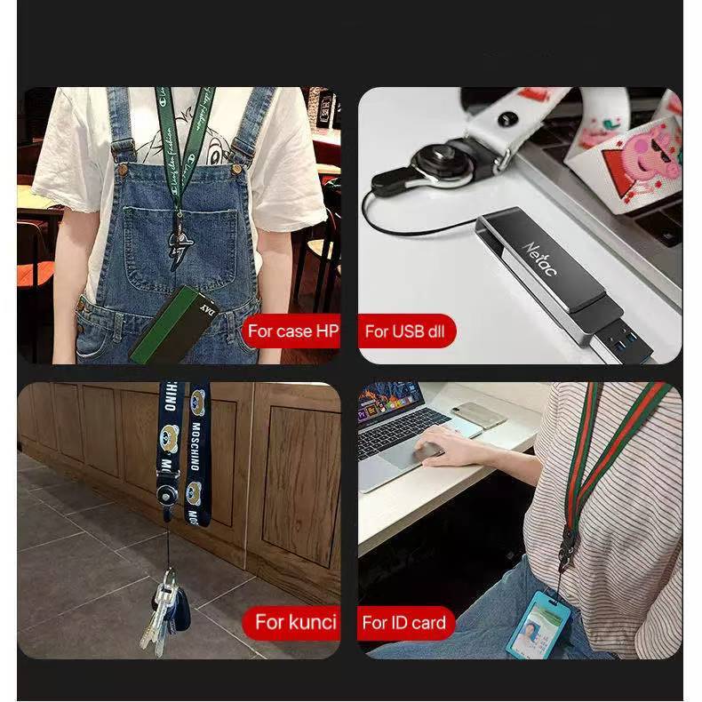 TALI HP GANTUNGAN HP MOTIF BRANDED UNIVERSAL TALI HP LANYARD