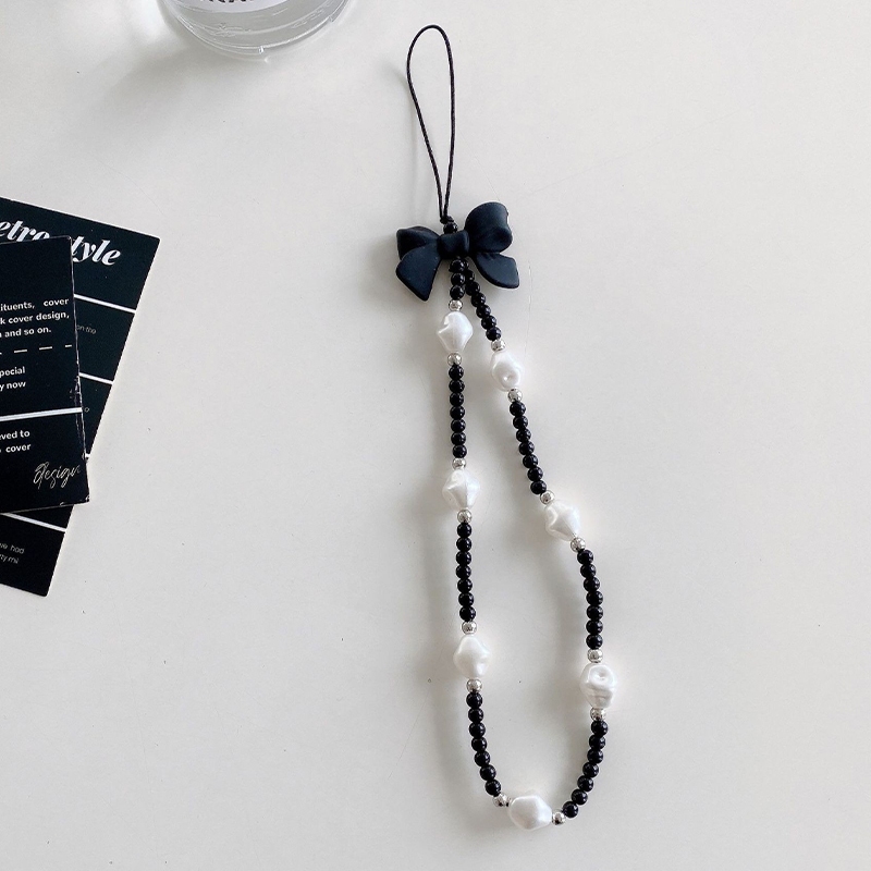 Key Strap Lanyard HP Beruang Cinta Estetik Gantungan Hp Aesthetic Korea Kupu-kupu