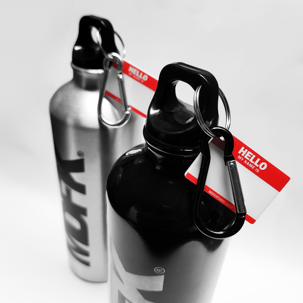 MDFK The Street Pitcher / water bottle tumbler 750ML / botol minum mdfk / free carabiner, hello keychain + bonus sticker