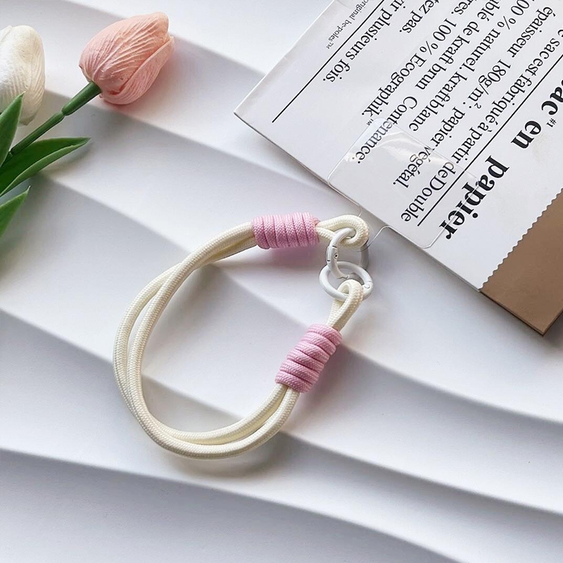 Phone Strap Hp Gantungan Kunci Tas Lucu Tali Lanyard Hp Mini Gelang Gantungan HP Aesthetic Korea-Ver