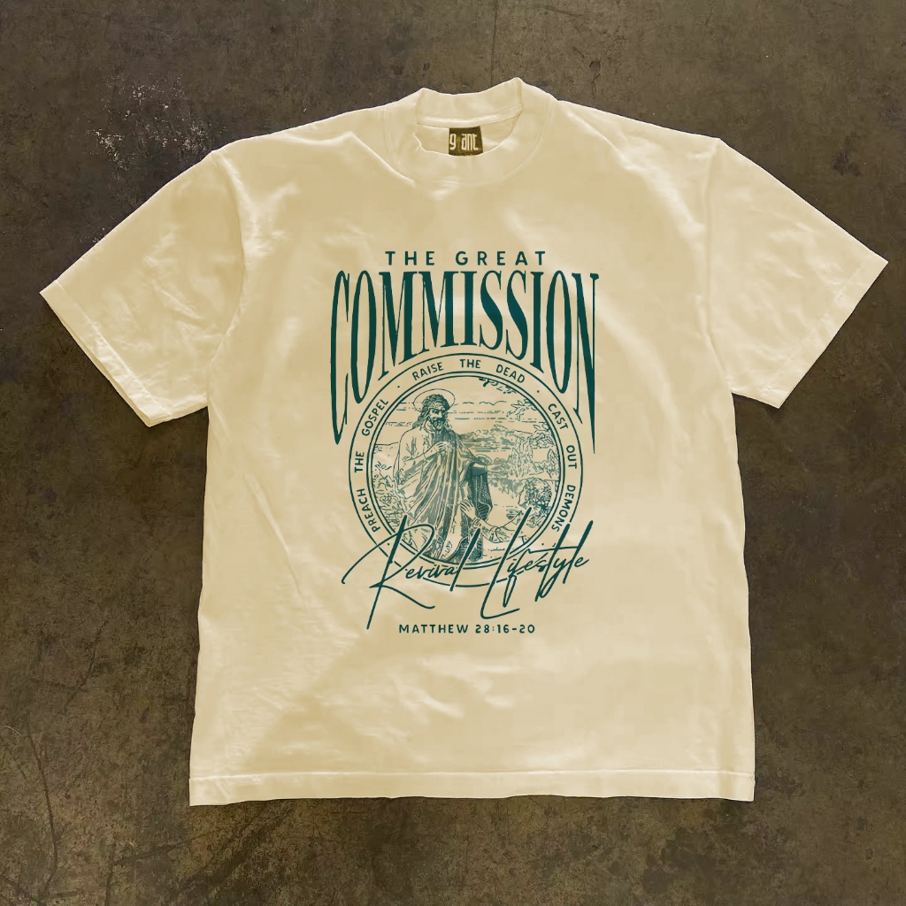 The Great Commission Korea Style T-shirt Oversize