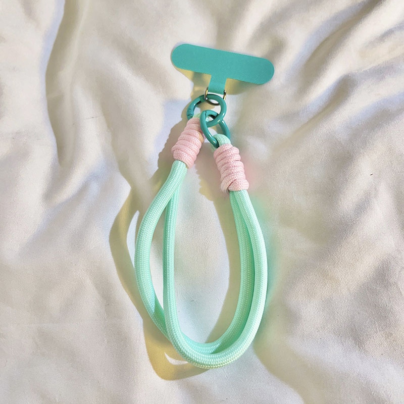 Phone Strap Hp Gantungan Kunci Tas Lucu Tali Lanyard Hp Mini Gelang Gantungan HP Aesthetic Korea-Ver