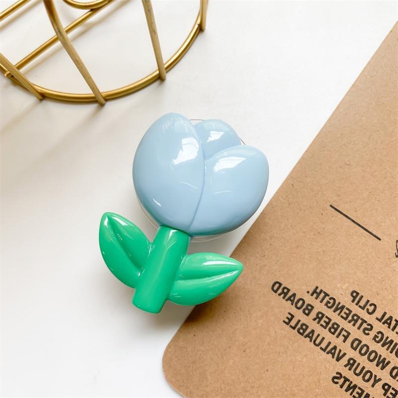 Stand Holder hp Transparan Kupu-kupu Warna Permen Phone Holeder