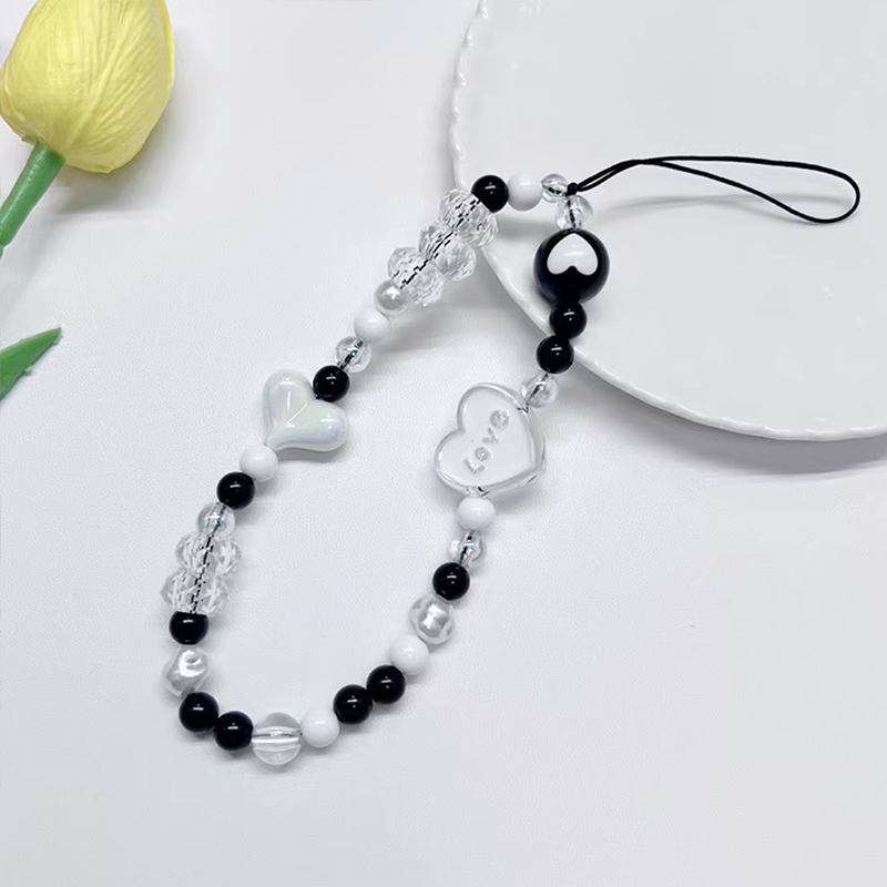 Key Strap Lanyard HP Beruang Cinta Estetik Gantungan Hp Aesthetic Korea Kupu-kupu