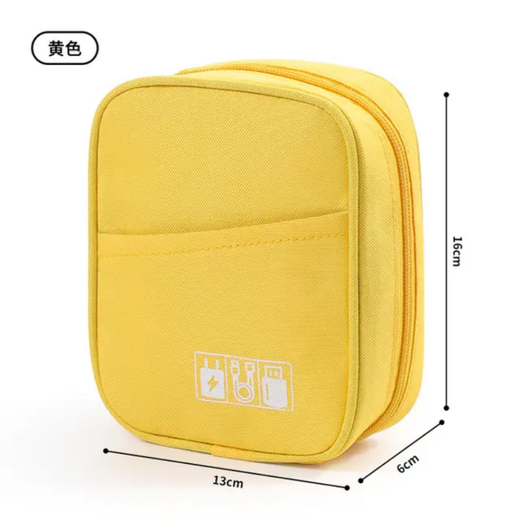 Pouch Travel Serbaguna Multifungsi – Tas Kosmetik & Organizer Powerbank Unisex Waterproof