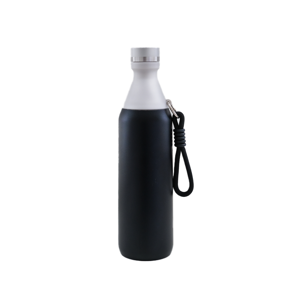 MIZZU BOTTLE - Kaze Botol Minum 500ml Strap Handle - Tumbler Kopi Stainless Tahan Panas Dingin