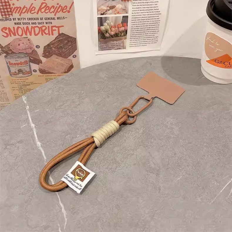 Phone Strap Hp Gantungan Kunci Tas Lucu Tali Lanyard Hp Mini Gelang Gantungan HP Aesthetic Korea-Ver