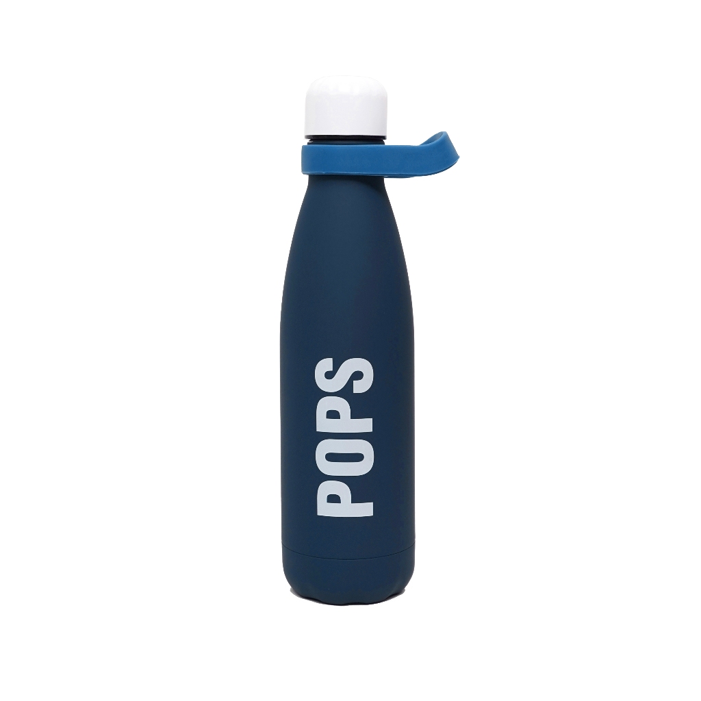 POPSUITE POPS Tumbler Blue | Botol Tempat Minum | Tumbler | Travel Tumbler Stainless | 500ml