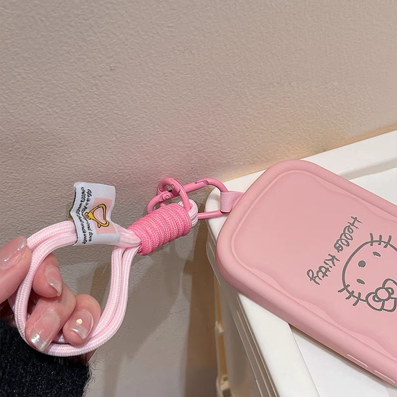 Phone Strap Hp Gantungan Kunci Tas Lucu Tali Lanyard Hp Mini Gelang Gantungan HP Aesthetic Korea-Ver