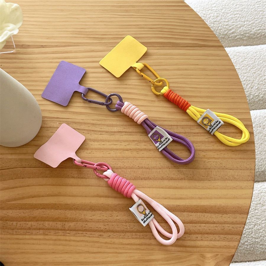 Phone Strap Hp Gantungan Kunci Tas Lucu Tali Lanyard Hp Mini Gelang Gantungan HP Aesthetic Korea-Ver