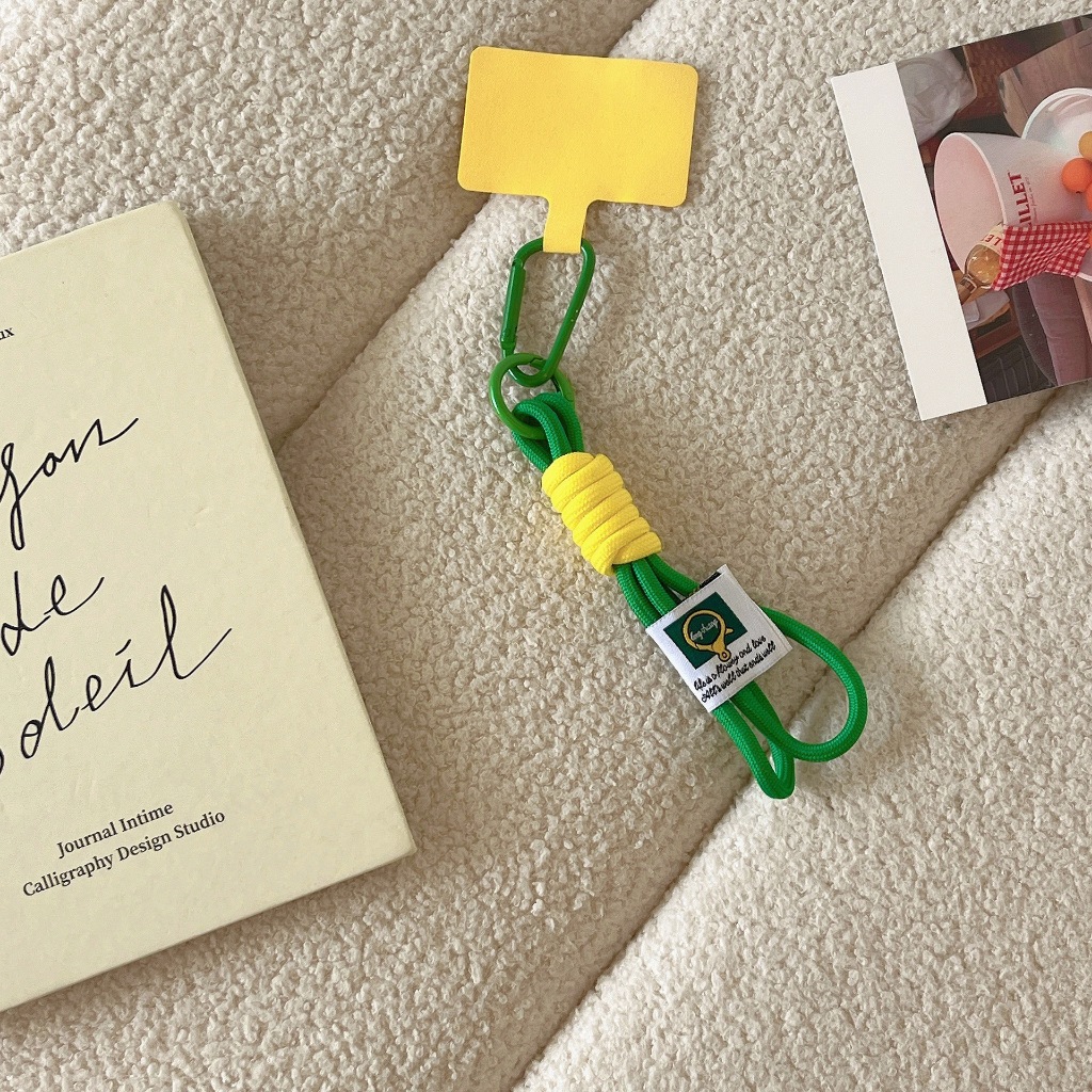 Phone Strap Hp Gantungan Kunci Tas Lucu Tali Lanyard Hp Mini Gelang Gantungan HP Aesthetic Korea-Ver