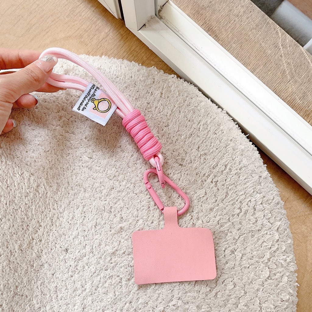Phone Strap Hp Gantungan Kunci Tas Lucu Tali Lanyard Hp Mini Gelang Gantungan HP Aesthetic Korea-Ver