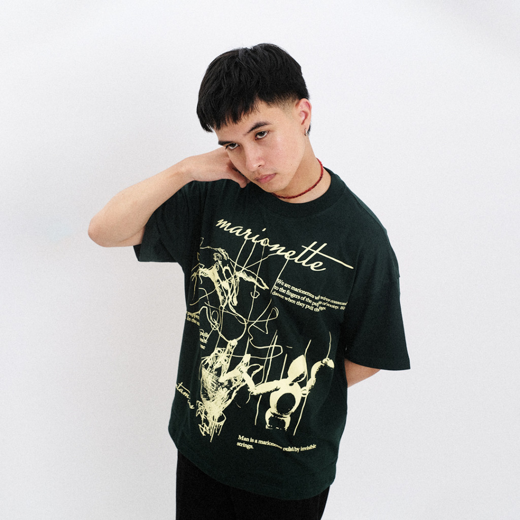 AccentAmbios Kaos Boxy Oversized Marionette Pria dan Wanita - Cotton Combed 20s