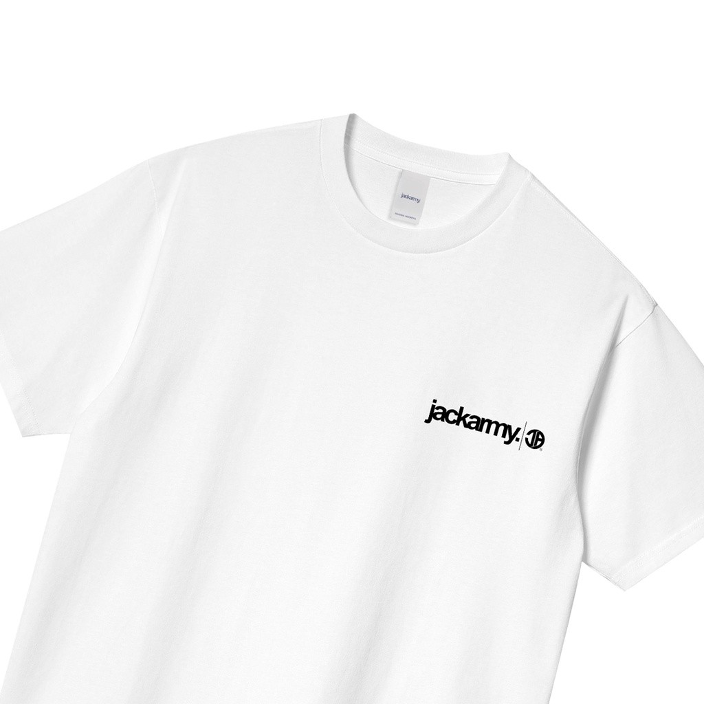 Bosgo Korean Style T-shirt Baju Oversize Pria Putih Distro Lengan Pendek Kaos Pria Wanita Combed 24s c0535