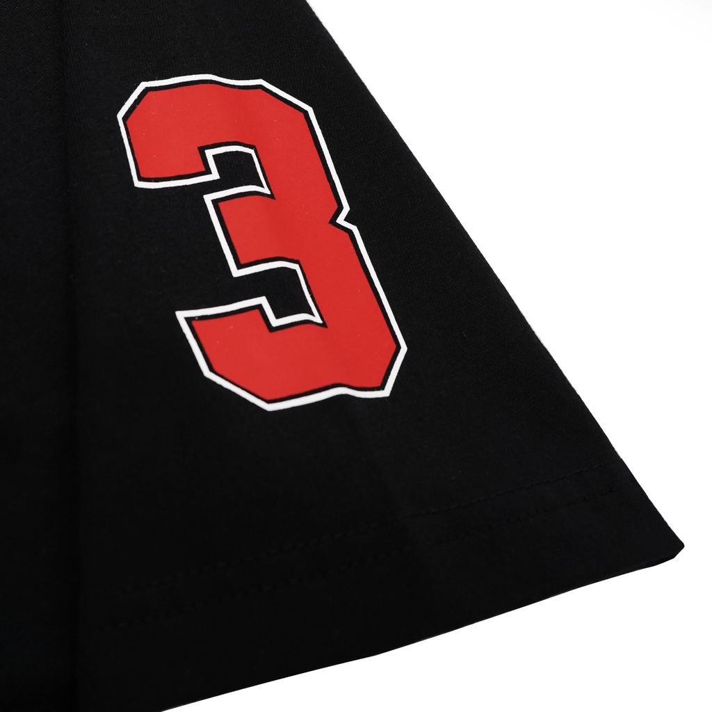 Aerostreet T Shirt Boxy Fit Freedom 93 Hitam Man Kaos Tshirt FC3AA