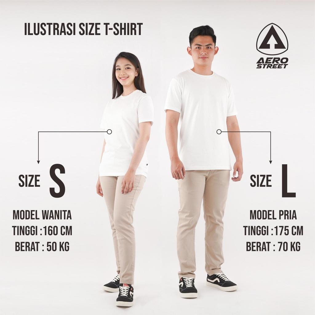 Aerostreet T Shirt Slowly Hijau Botol Kaos Tshirt ABCAA